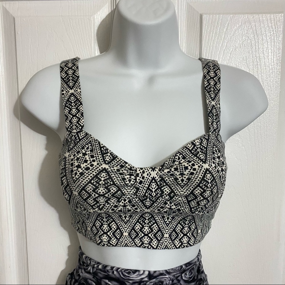 MUDD Cropped Tank Bralette-Small